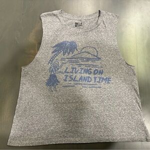 EUC Billabong Grey Tank Top Size Medium M